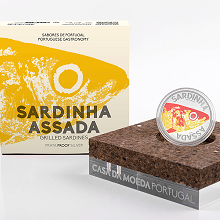 Moeda Sardinha (Prata Proof)